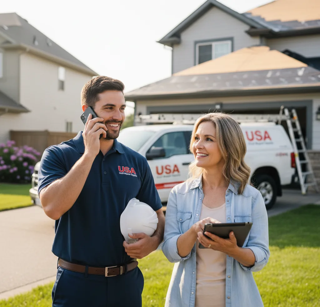 USA Roof Repair Experts customer support in Paia